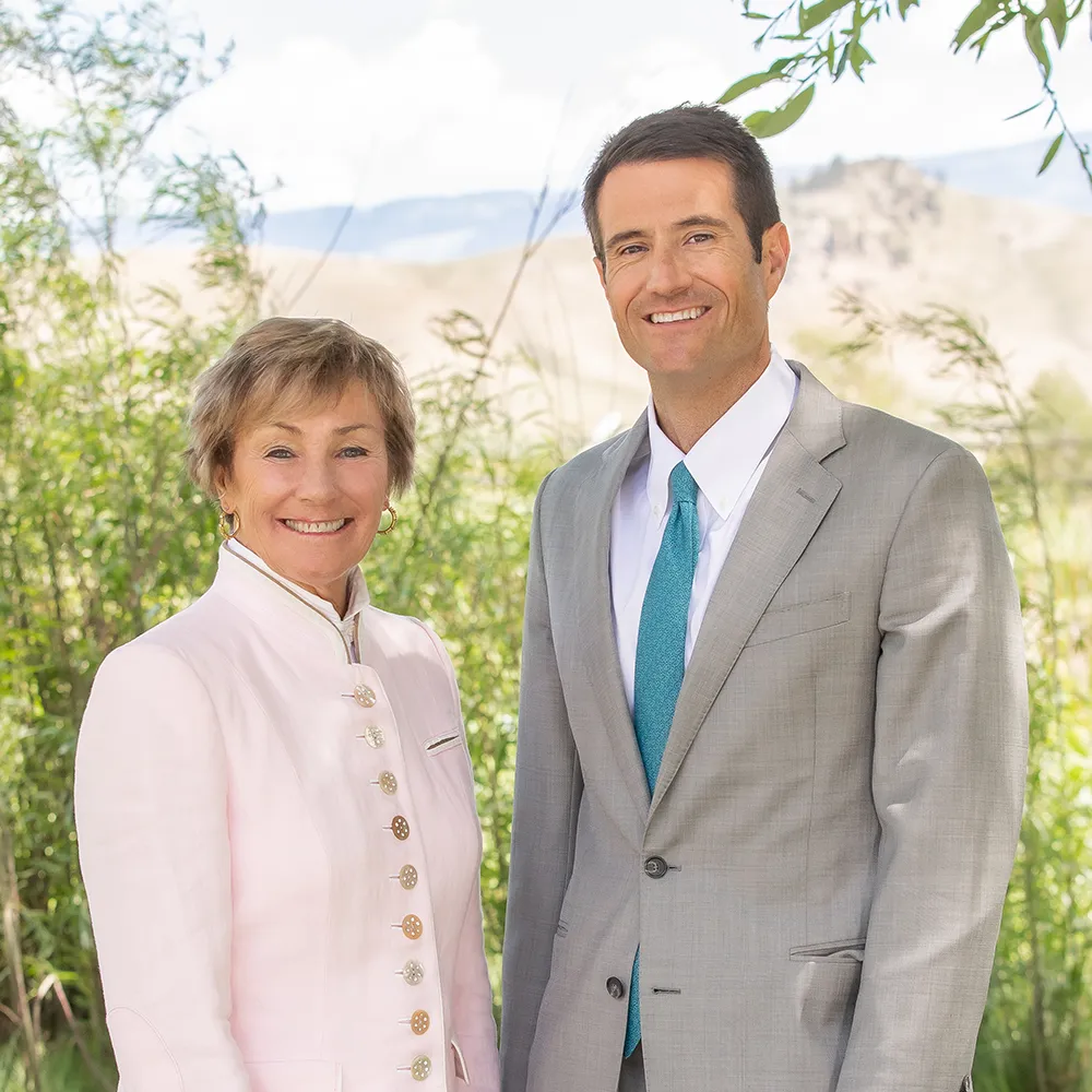 Judith Singleton and Hadyn Peery